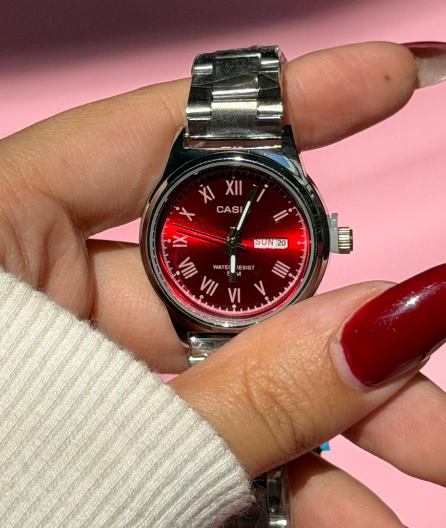 ساعت مچی زنانه استیل روزمره مدل Ruby Green - Image 2